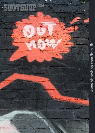 
                Graffiti, Ankündigung, Out Now                   