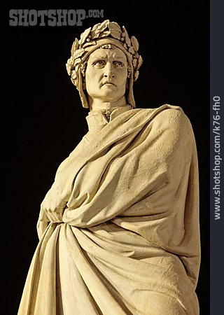 
                Skulptur, Dante Alighieri                   