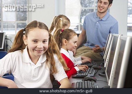 
                Schule, Lehrer, Informatik, Computerkurs                   