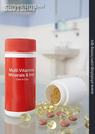
                Medikament, Tablette, Vitamintabletten                   