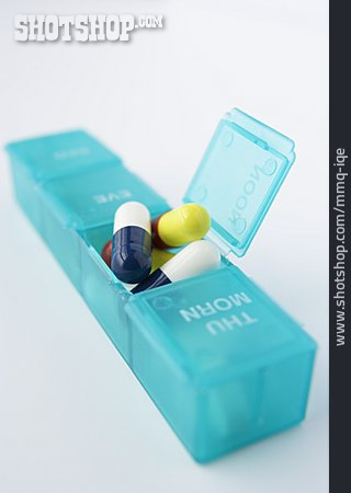 
                Medikament, Tablette, Tablettendose                   