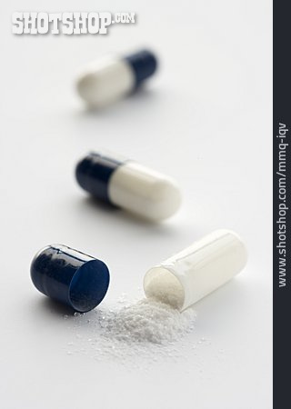 
                Medikament, Tablette, Pulver                   