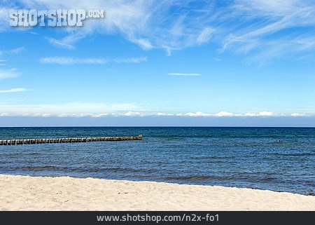 
                Meer, Ostsee, Buhnen                   