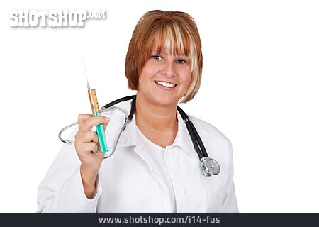 
                Spritze, Krankenschwester                   