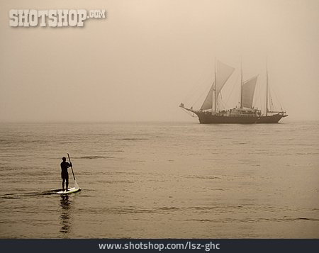 
                Evening, Sailboat, Pictorial                   