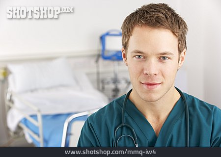 
                Portrait, Krankenpfleger                   