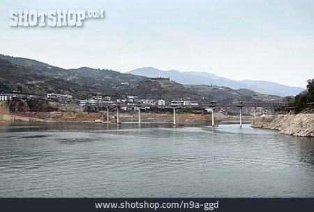 
                Fluss, China, Jangtse                   