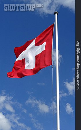 
                Schweiz, Schweizerfahne                   