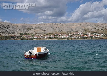 
                Motorboot, Dalmatien, Pag                   