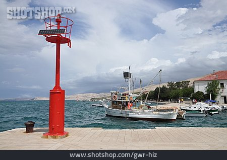 
                Hafen, Fischerboot, Pag                   