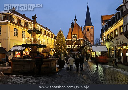 
                Weihnachtsmarkt, Michelstadt                   