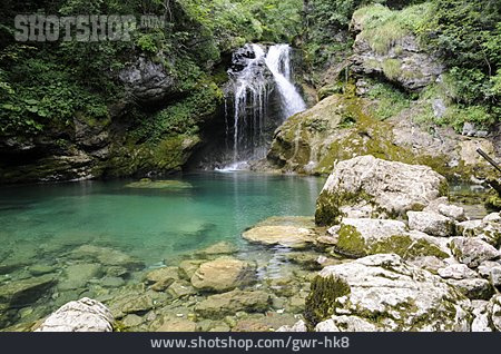 
                Wasserfall, Vintgar-klamm                   