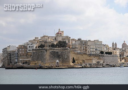 
                Stadtansicht, Valletta, Republik Malta                   