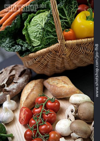 
                Gemüse, Zubereitung, Zutaten, Vegetarisch, Gemüsekorb                   