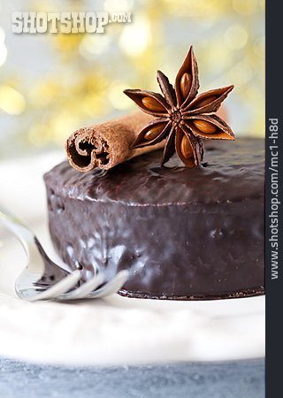 
                Adventszeit, Schokoladenkuchen                   