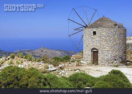 
                Windmühle, ägäis, Kykladen, Naxos                   