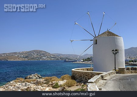 
                Windmühle, Paros, Parikia                   
