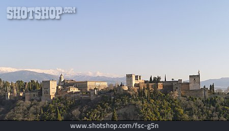 
                Festung, Granada, Alhambra                   