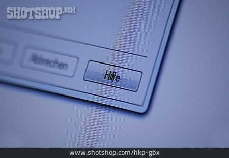 
                Computer, Bildschirm, Hilfe                   