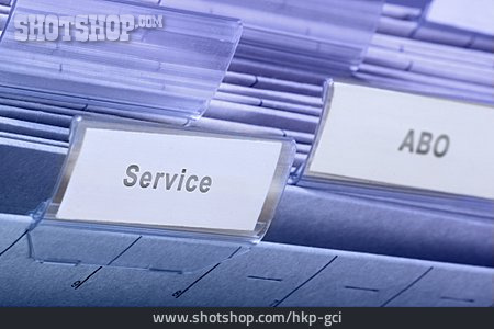 
                Ablage, Service, Kundenservice                   