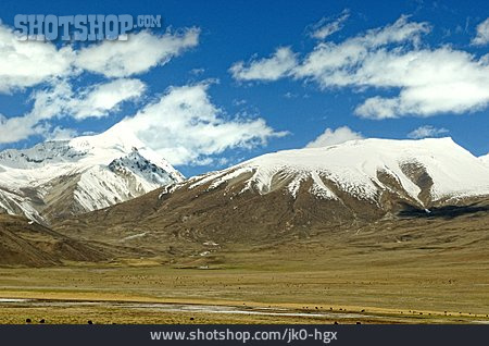 
                Gebirge, Tibet, Hochland, Himalaya                   