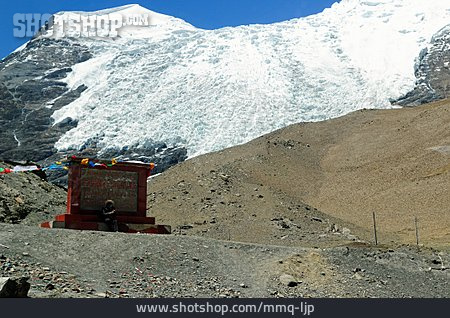 
                Gletscher, Tibet, Himalaya                   