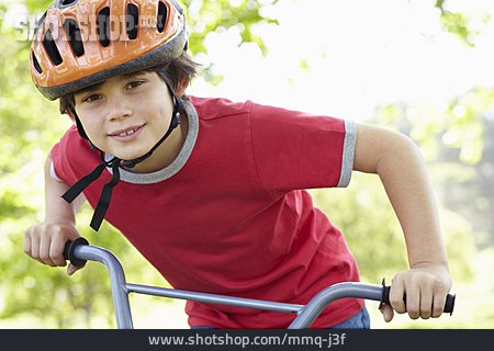 
                Junge, Kind, Radfahrer, Radfahren                   