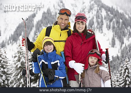 
                Eltern, Familie, Skiurlaub                   