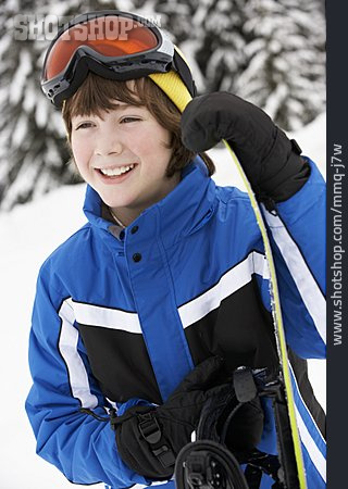 
                Junge, Kind, Snowboarder, Snowboard                   