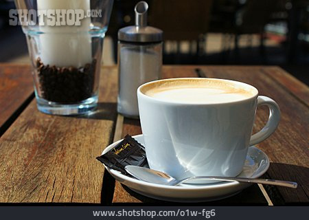 
                Kaffeetasse, Cappuccino, Kaffeegedeck                   