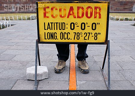 
                Ecuador, Koordinaten                   