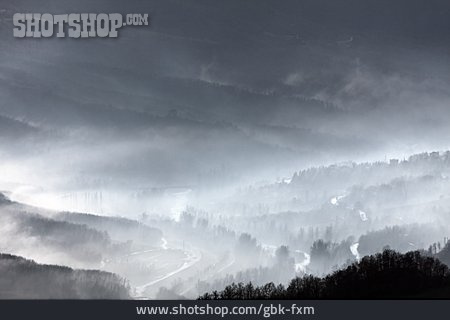 
                Nebel, Tal                   