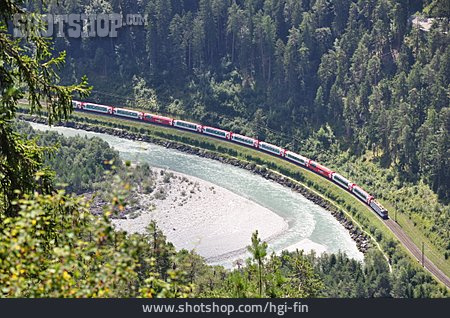 
                Graubünden, Glacier-express, Rhätische Bahn                   