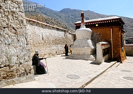 
                Kloster, Lhasa, Drepung                   