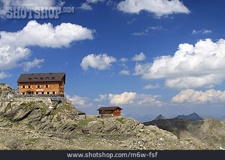 
                Hütte, Schutzhütte, ötztaler Alpen, Stettiner Hütte                   