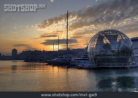
                Biosfera, Biosphäre, Porto Antico Di Genova                   