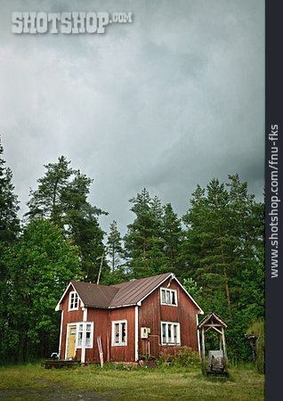 
                Holzhaus, Holzhütte, Finnland                   