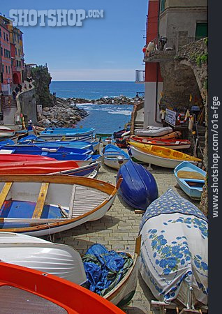 
                Boot, Fischerboot, Mediterran, Cinque Terre, Pittoresk                   