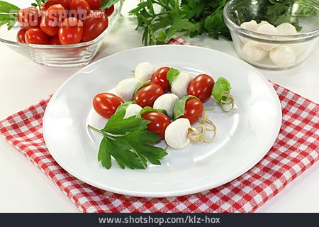 
                Mozzarella, Vorspeise, Italienische Küche                   