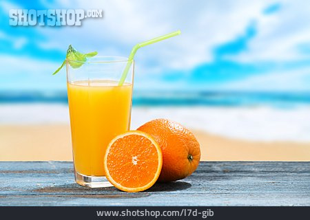 
                Erfrischung, Orangensaft                   