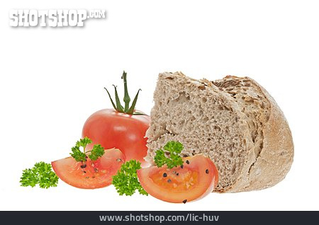 
                Tomate, Brot                   