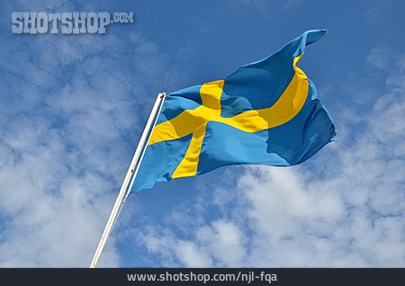 
                Flagge, Schweden, Schwedenflagge                   