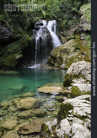 
                Wasserfall, Vintgar-klamm                   