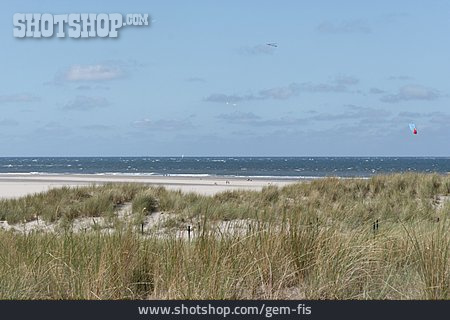 
                Beach, North Sea, Marram Grass                   