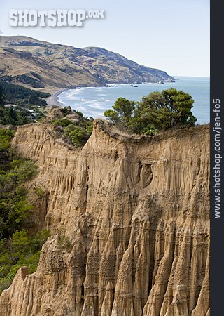 
                Erosion, Neuseeland, Motunau                   