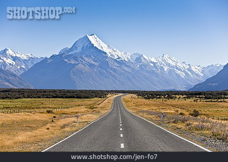 
                Neuseeland, Neuseeländische Alpen, Mount Cook                   