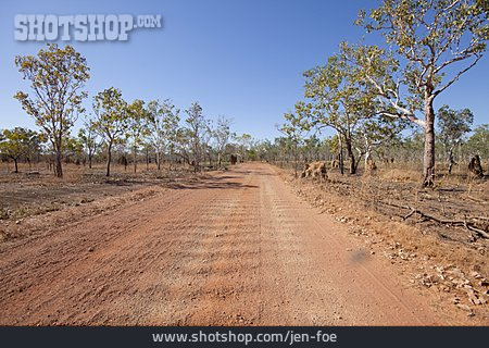 
                Australien, Outback, Schotterpiste                   