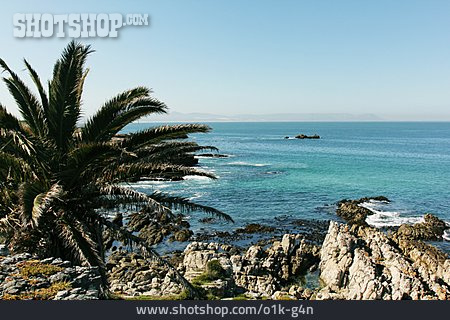 
                Strand, Felsenküste, Südafrika                   