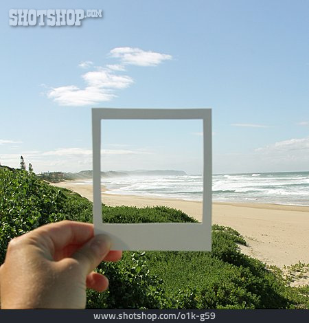 
                Strand, Südafrika, Polaroid                   