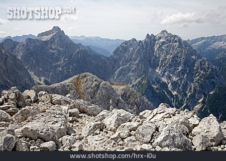 
                Gebirgslandschaft, Julische Alpen                   